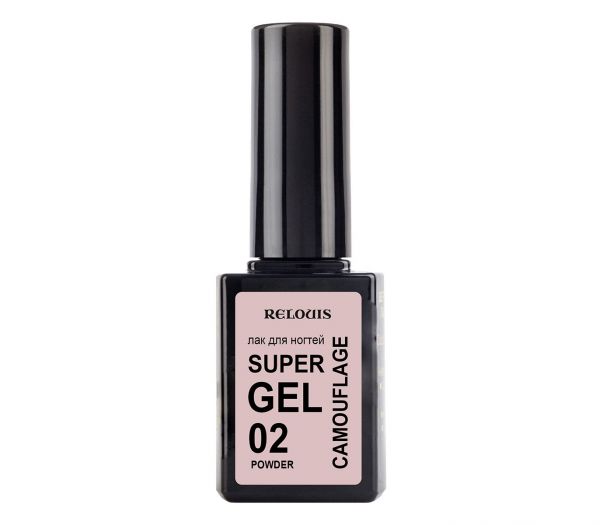 Nail polish "Super Gel Camouflage" tone: 02, powder (101096407)
